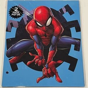 Marvel Spider-Man Blue and Red Folder - 2Pack